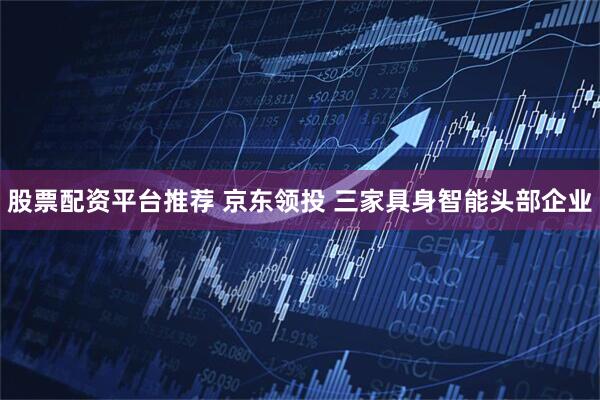 股票配资平台推荐 京东领投 三家具身智能头部企业